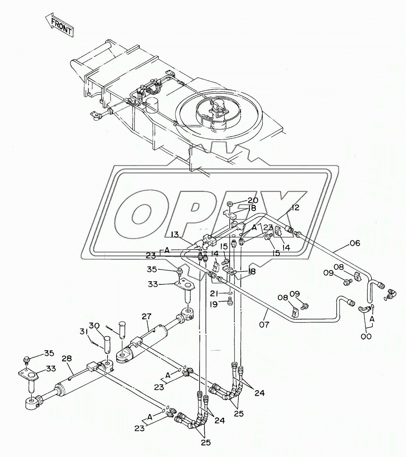 STEERING PIPINGS (CARRIER)