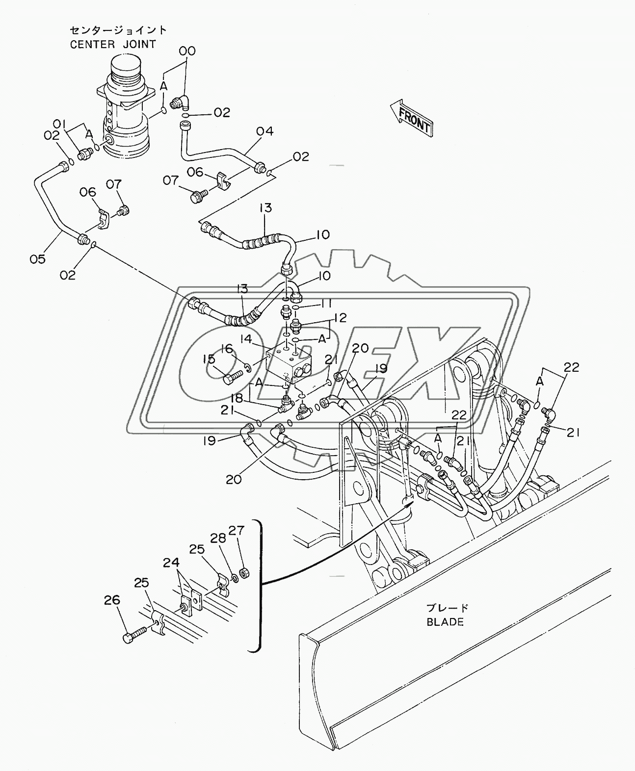 BLADE PIPINGS