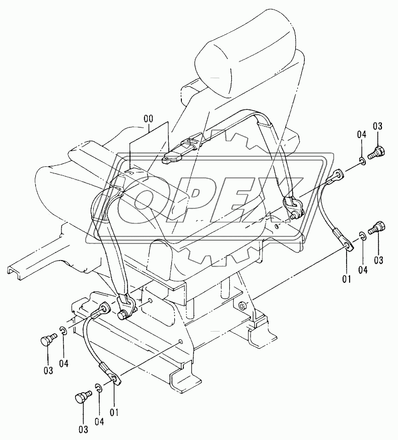 SEAT BELT <STD><N. EUROPE> 74818-