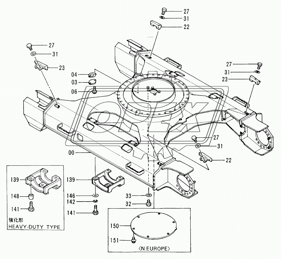 TRACK FRAME (STD. TRACK) 60001-