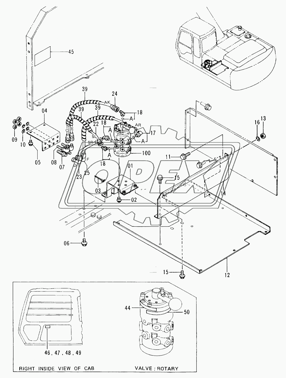 MULTI LEVER PIPINGS (1) D92/02-