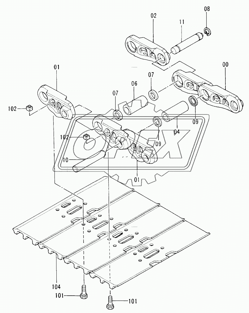 TRACK-LINK 700G (LC TRACK) 60001-