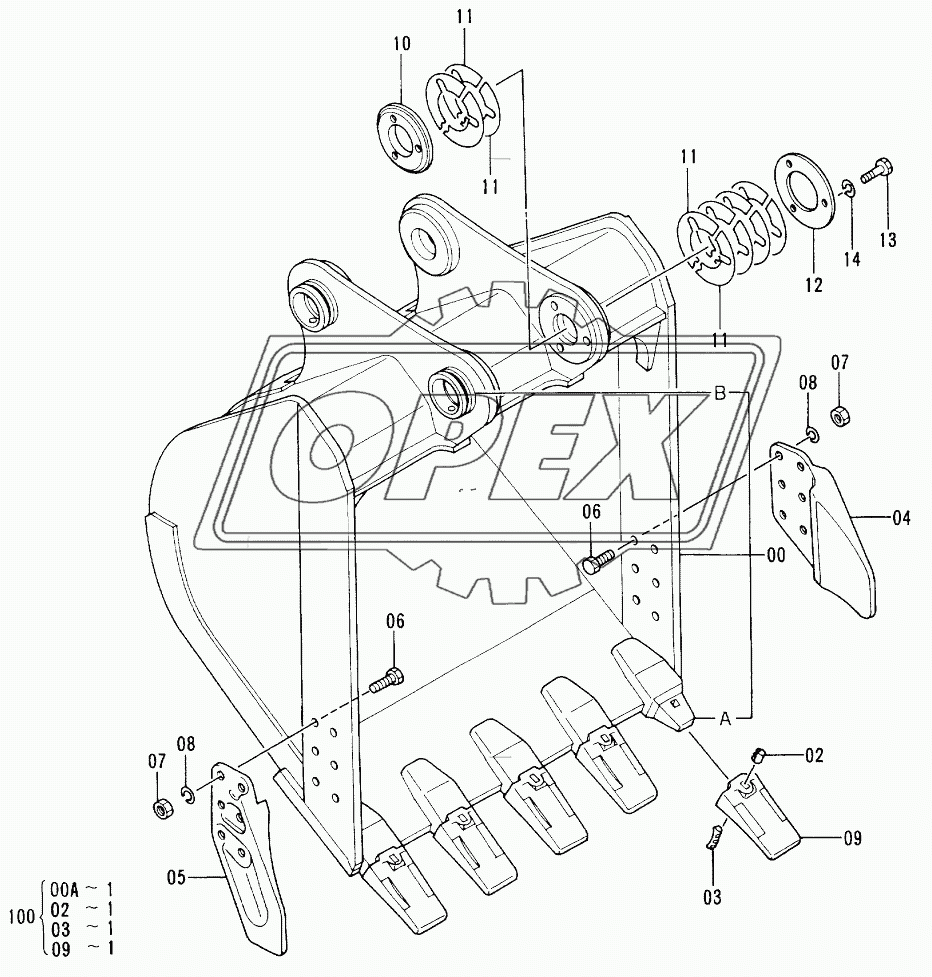 BUCKET 0,8 60001-