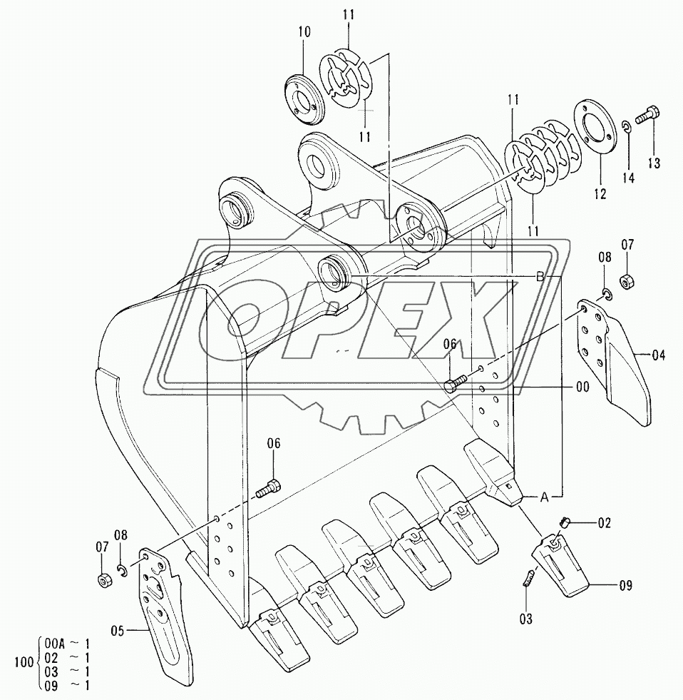 BUCKET 0.9 60001-