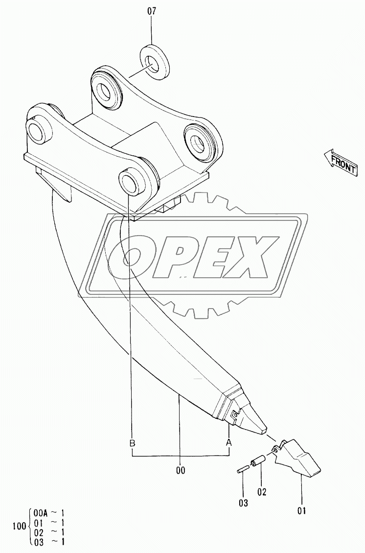 ONE-POINT RIPPER 60001-