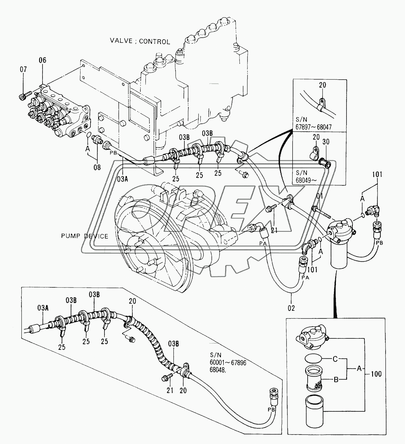 PILOT PIPINGS (1-1) 60001-