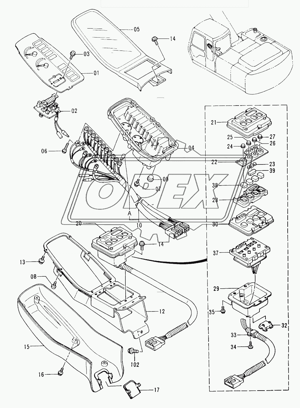 GAUGE PANEL <STD><USA> 60001-