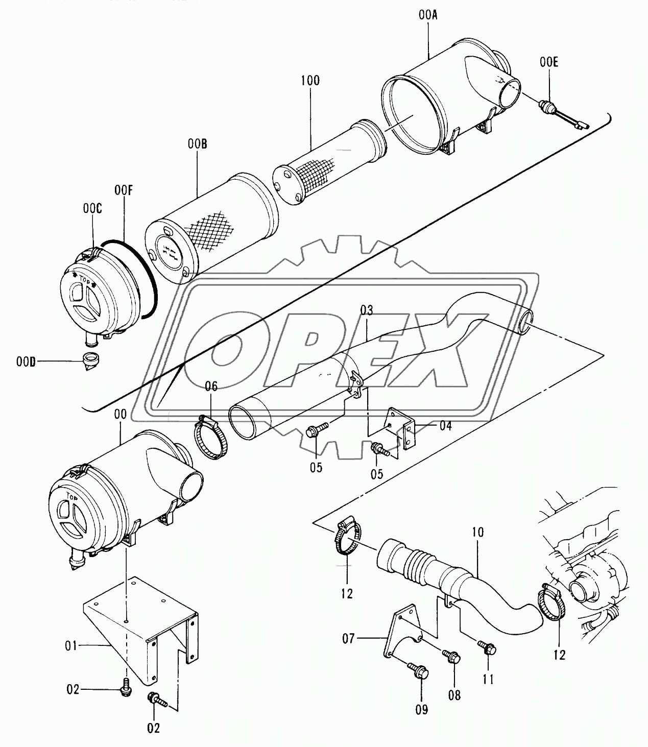 AIR CLEANER 60001-