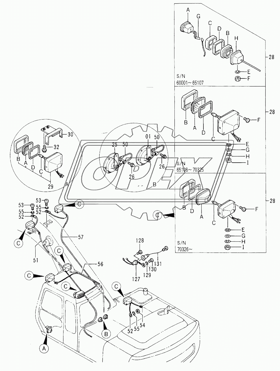 ELECTRIC PARTS (3-2) <N.EUROPE> 60001-