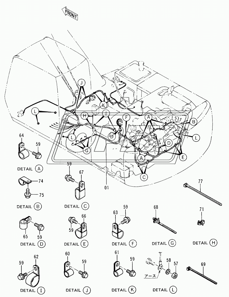 ELECTRIC PARTS (3-4) 60001-