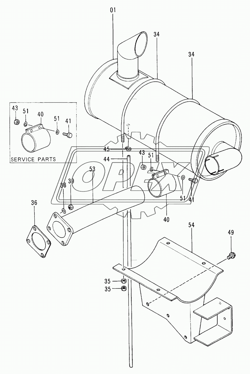 MUFFLER 60001-