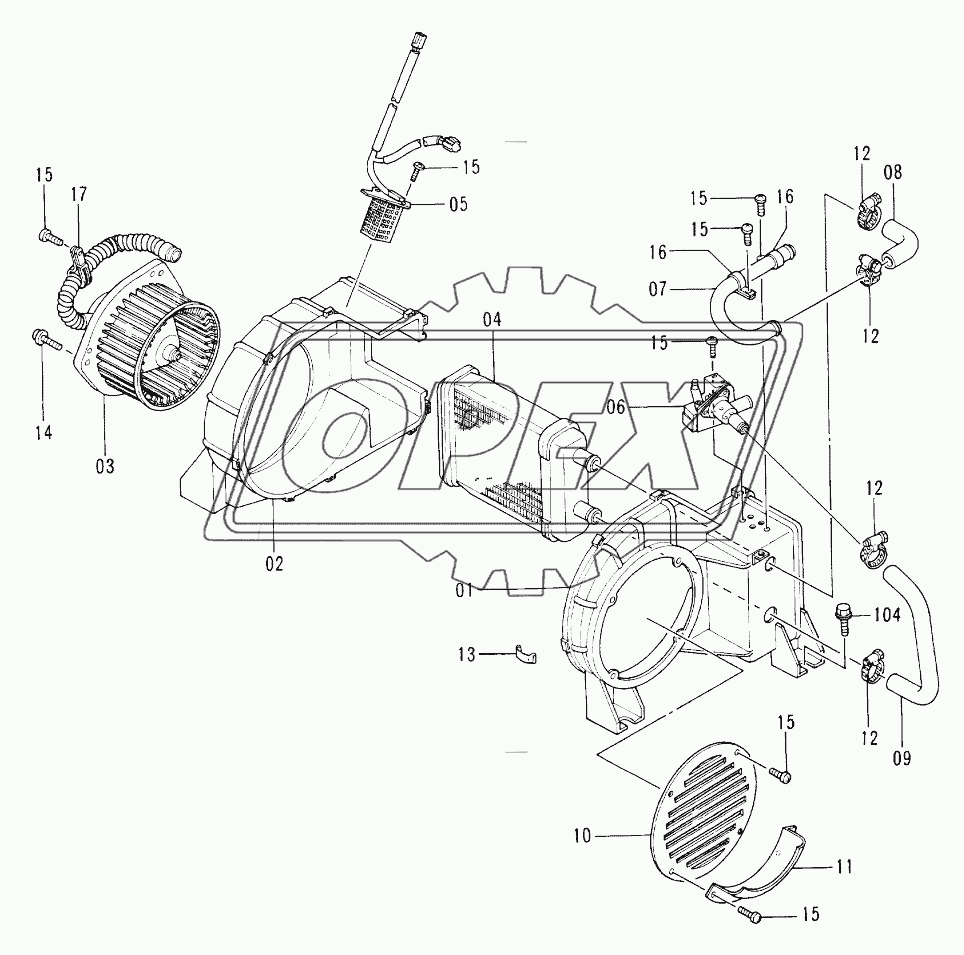 CAR HEATER 60001-