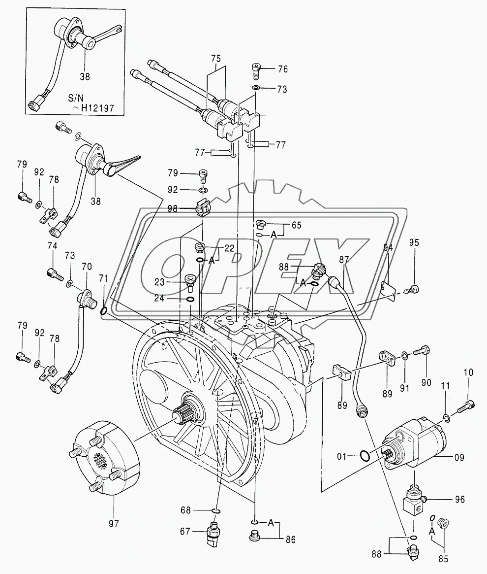 PUMP, DOUBLE (1/2) Serial №60001-H15730