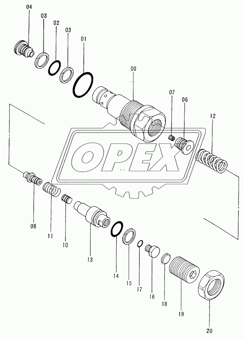 VALVE, RELIEF Serial №60001-H04489