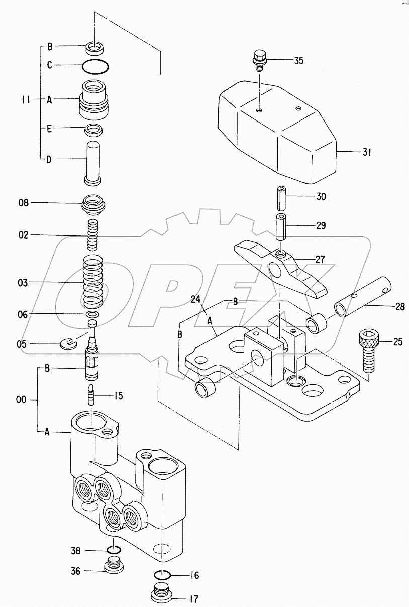 VALVE, PILOT Serial №60001-