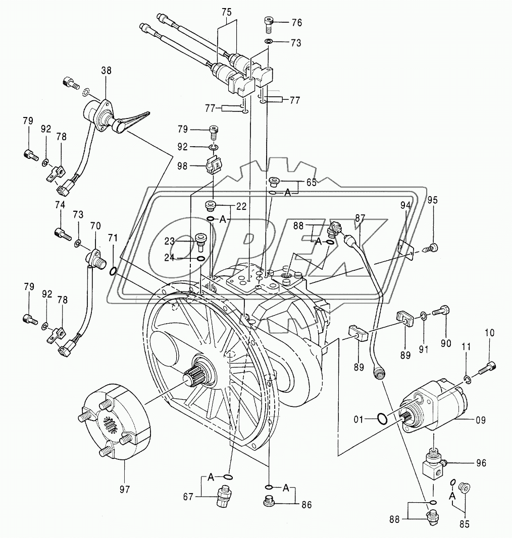 PUMP, DOUBLE (1/2) Serial №H15731-