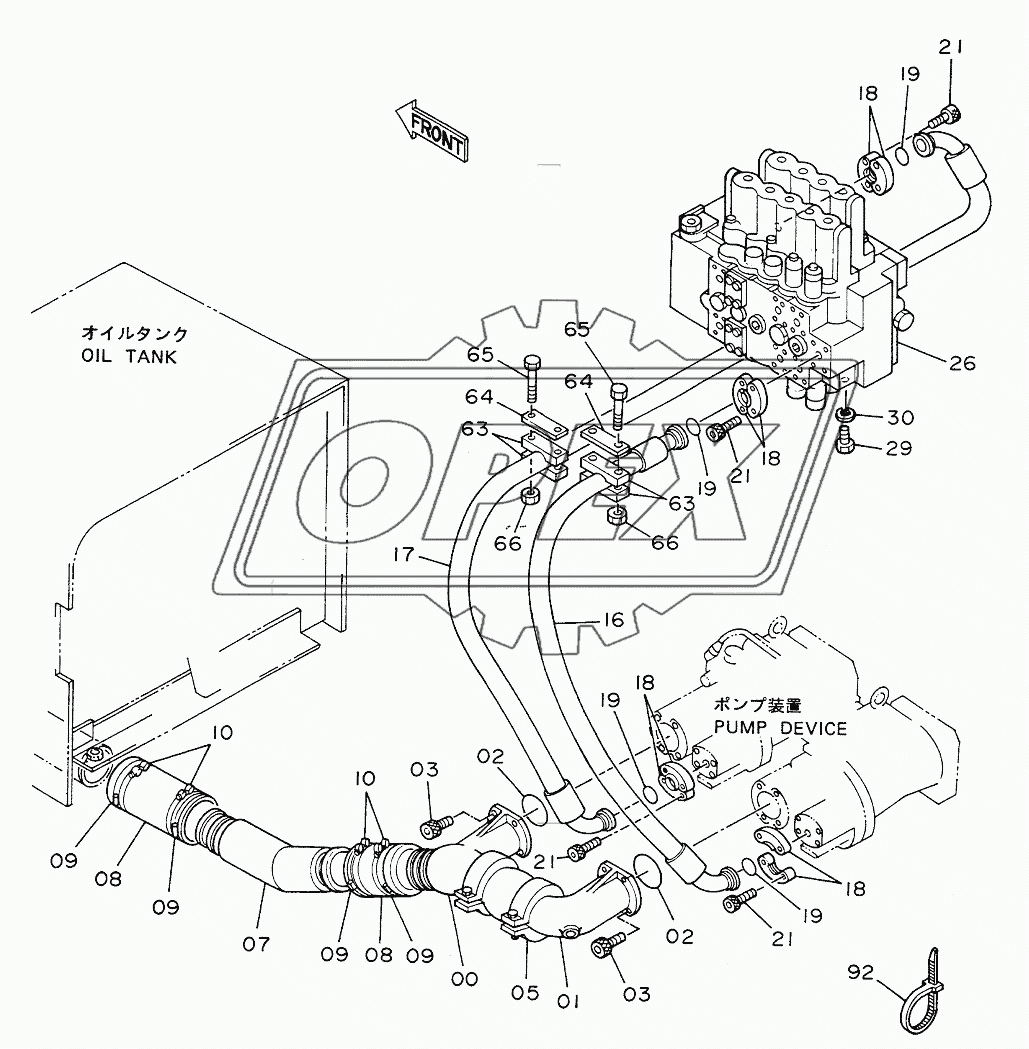 OIL COOLER PIPINGS (1)