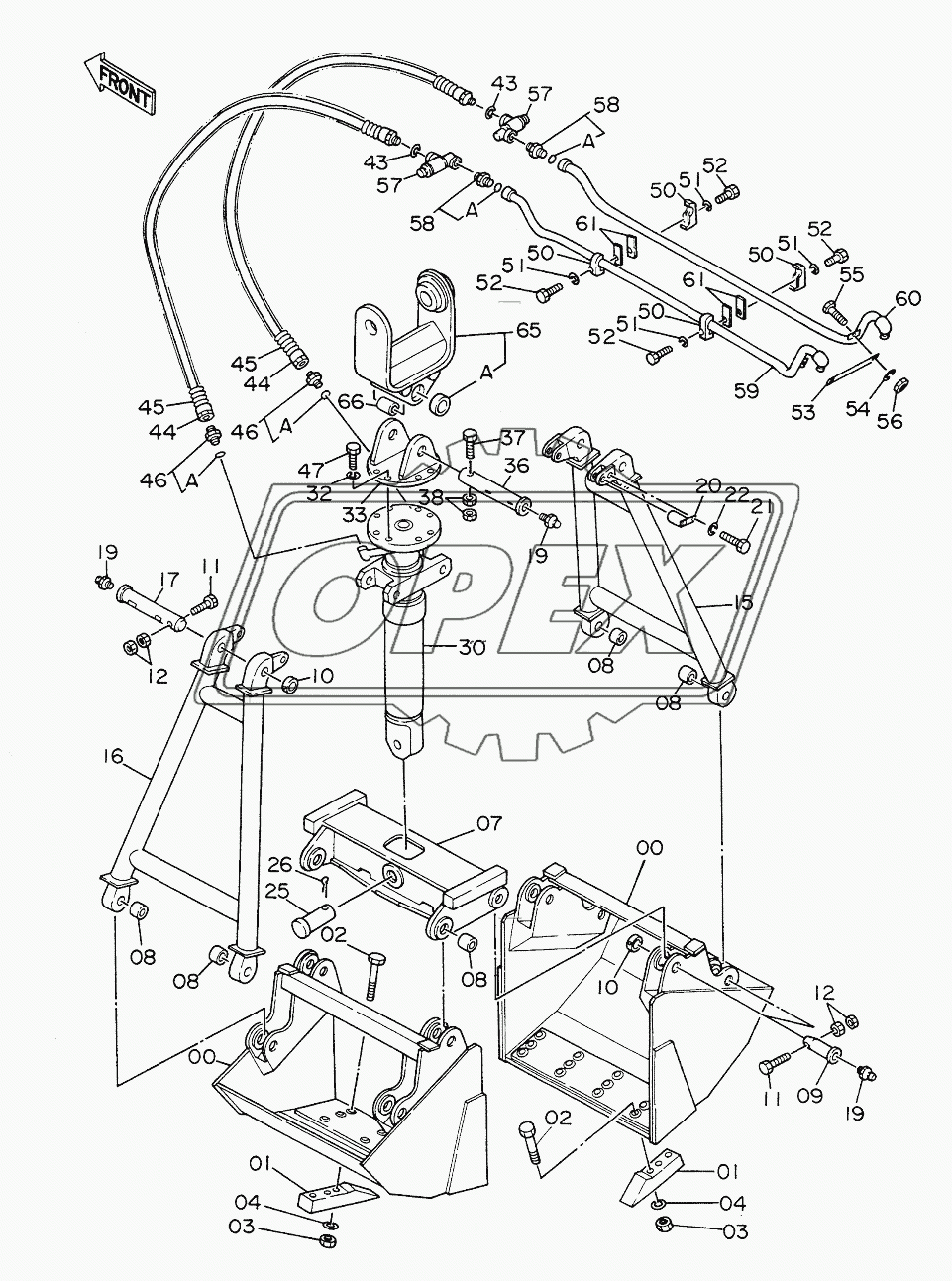 CLAMSHELL BUCKET 0.6