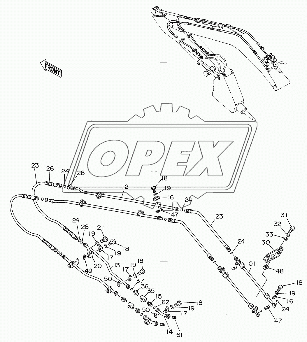 PIPINGS (2) FOR BREAKER, CRUSHER