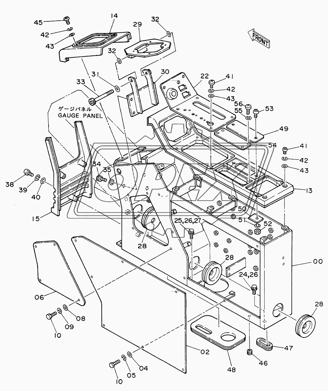 CONTROL BOX (R) <DX>