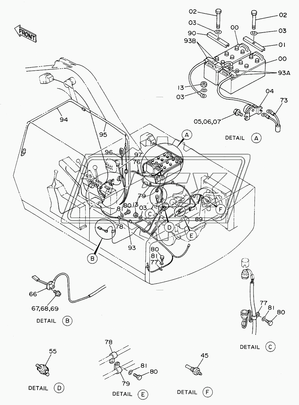 ELECTRIC PARTS (5) <SDX>