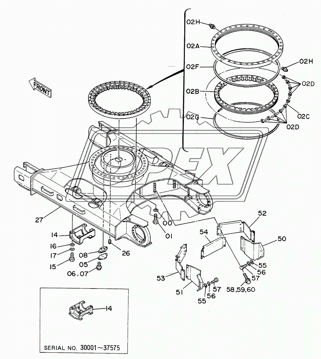 TRACK FRAME (LC TRACK)