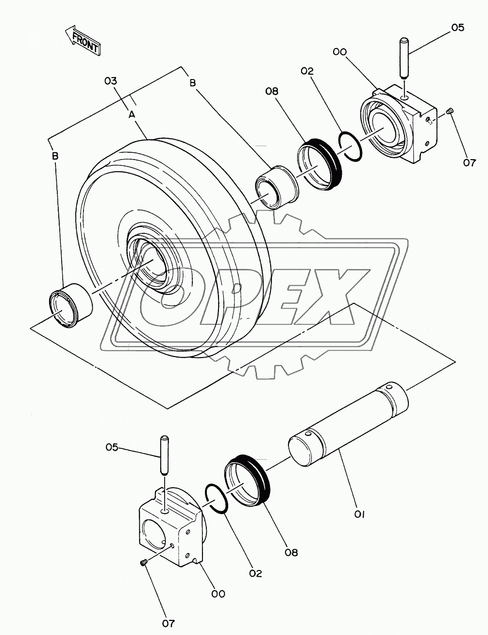 FRONT IDLER