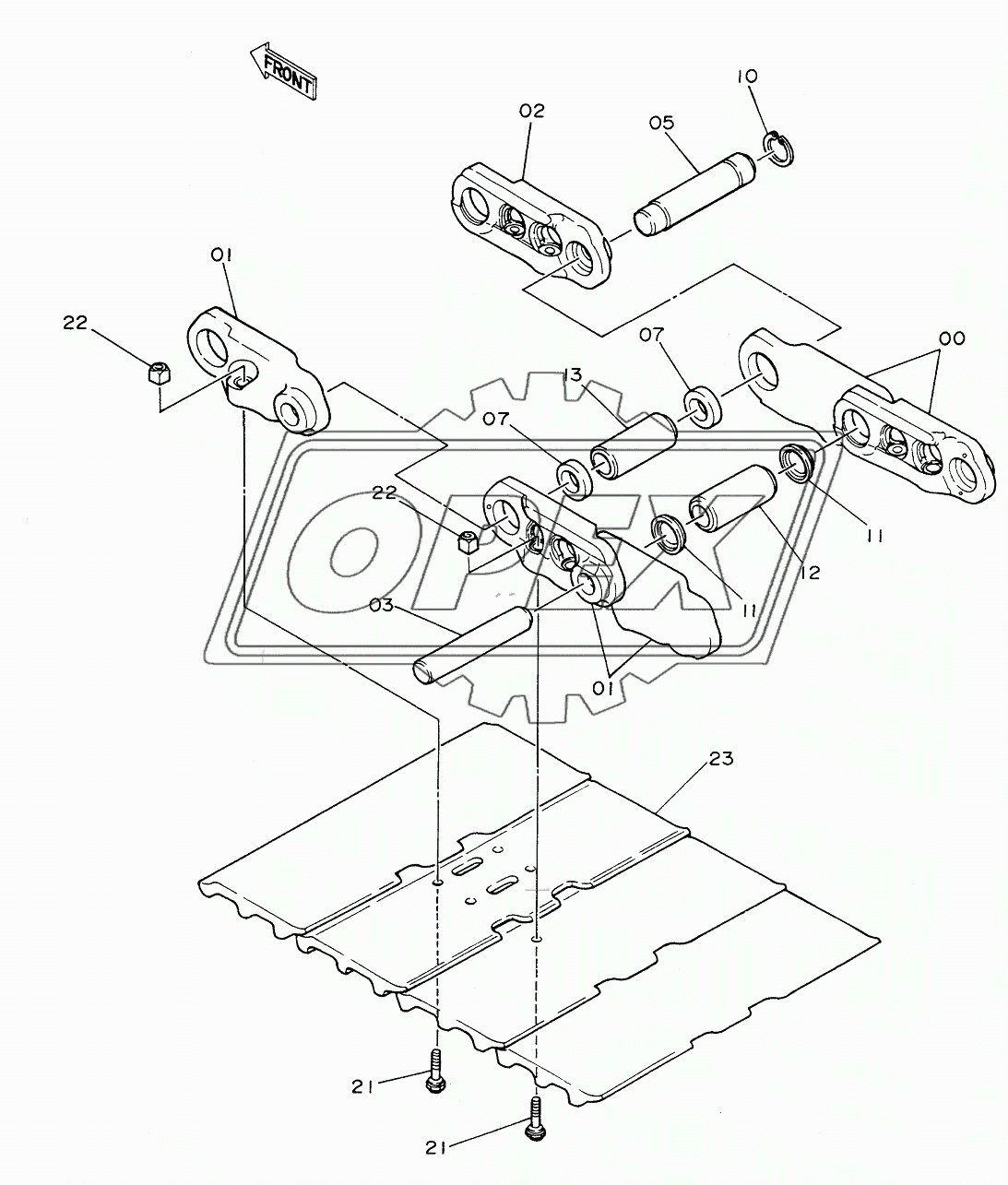 TRACK-LINK 600G (STD. TRACK)