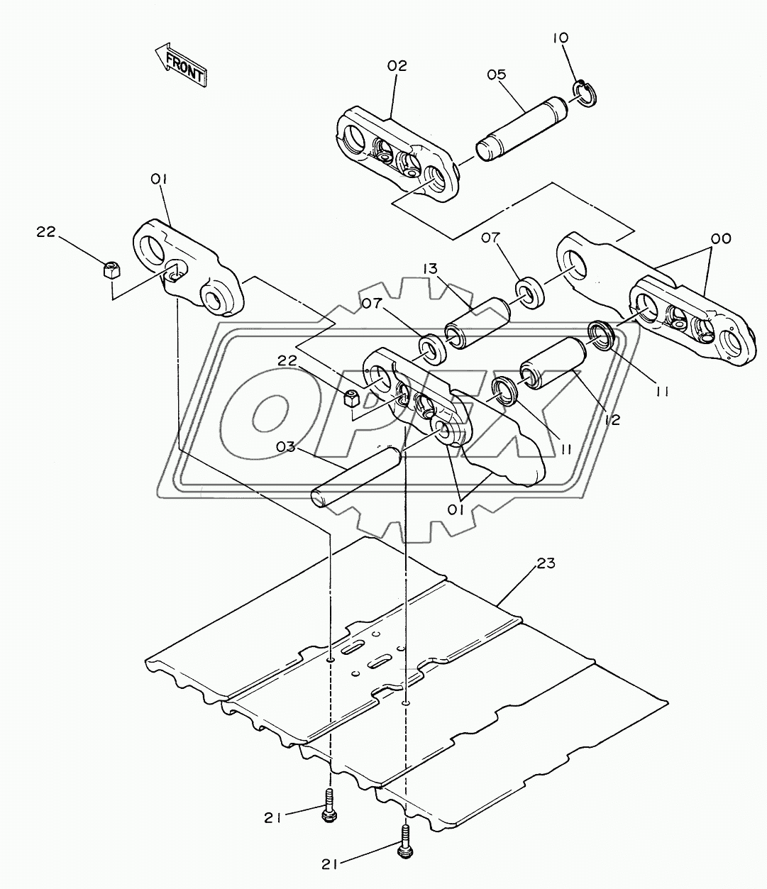 TRACK-LINK 600G (LC TRACK)