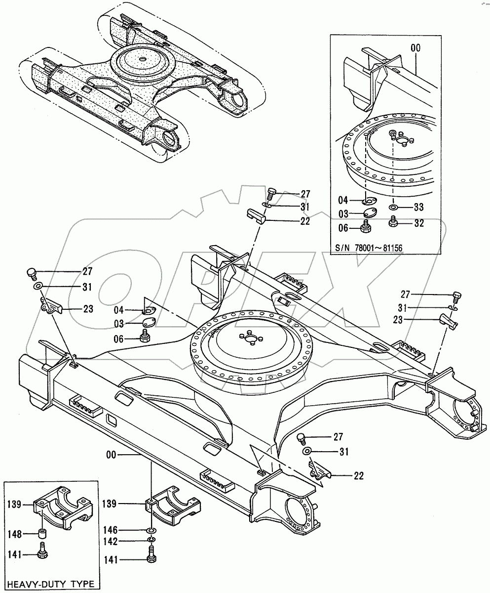  TRACK FRAME <200 LC>, 78001~85386