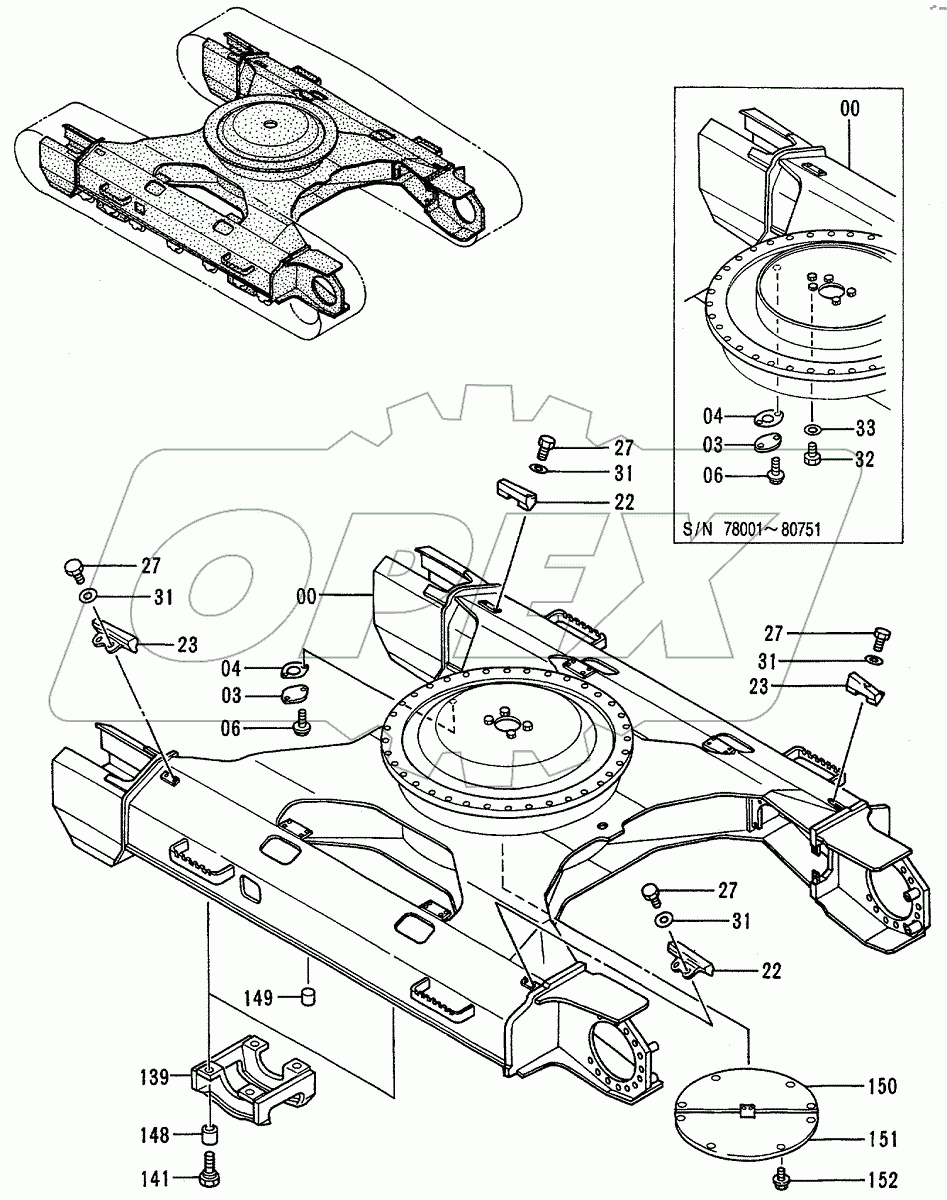  TRACK FRAME <200H>, 78001~84671