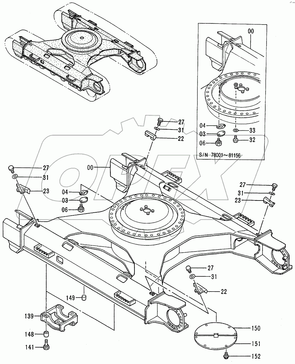 TRACK FRAME <200LCH>, 78001~84671