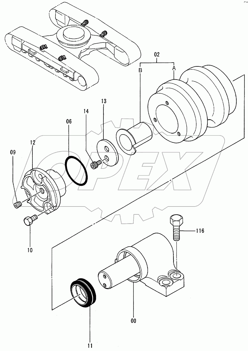  UPPER ROLLER, 78001~83807