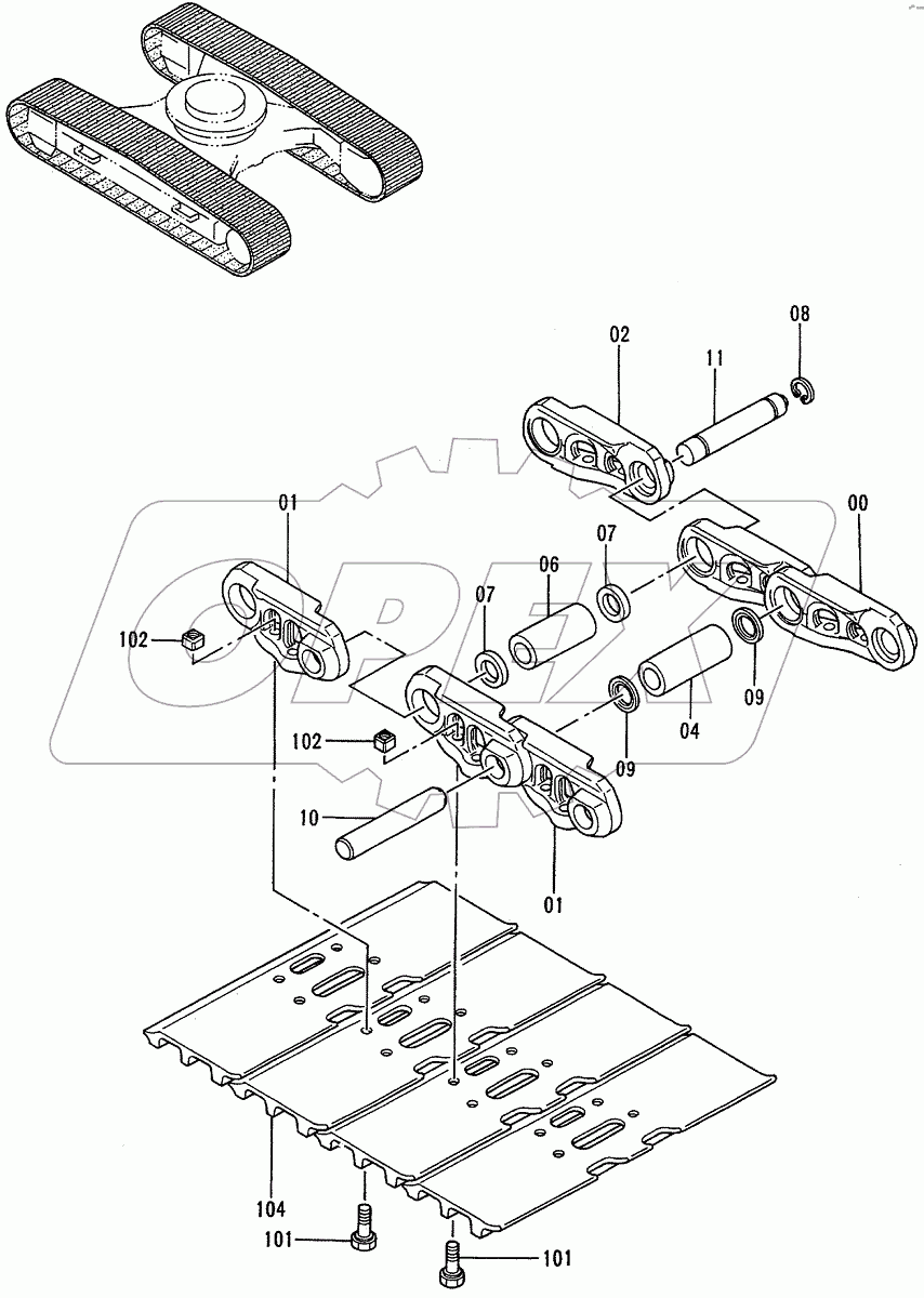  TRACK-LINK 600G <200H>