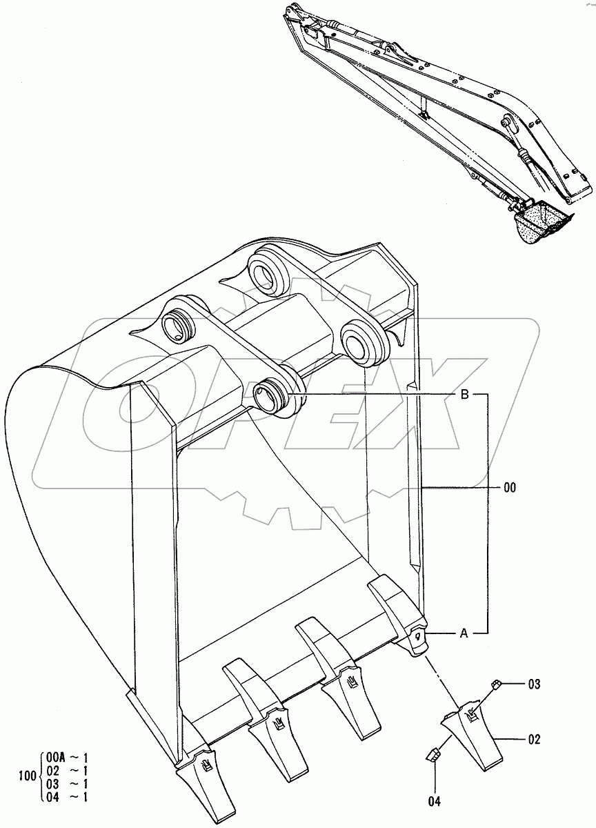  BUCKET 0.48 <JIS 94>