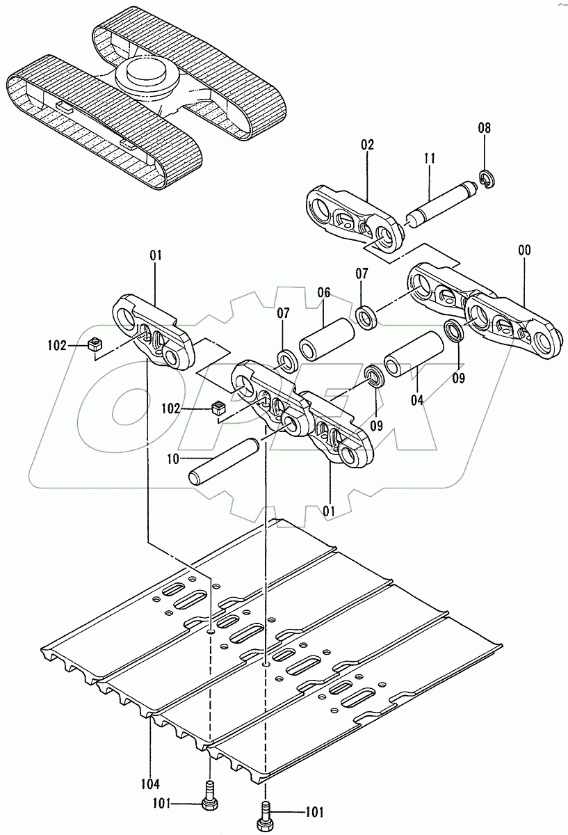  TRACK-LINK 800G <200>