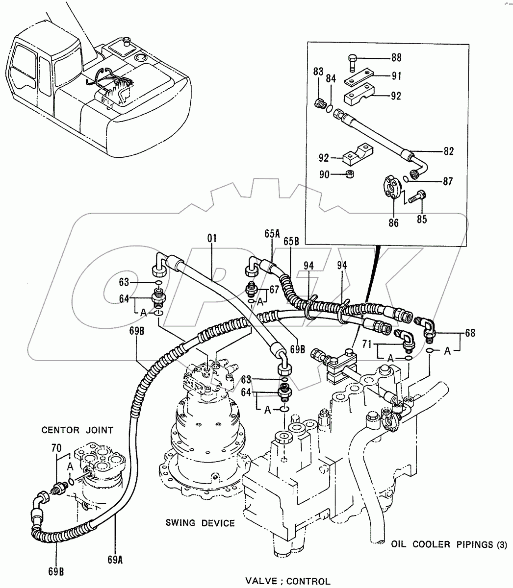  OIL COOLER PIPINGS (4)