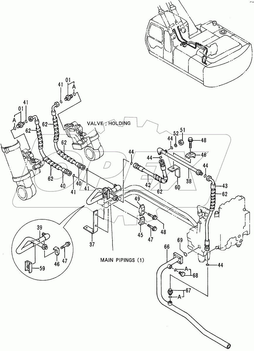  HOSE RUPTURE VALVE PIPINGS (BOOM):3
