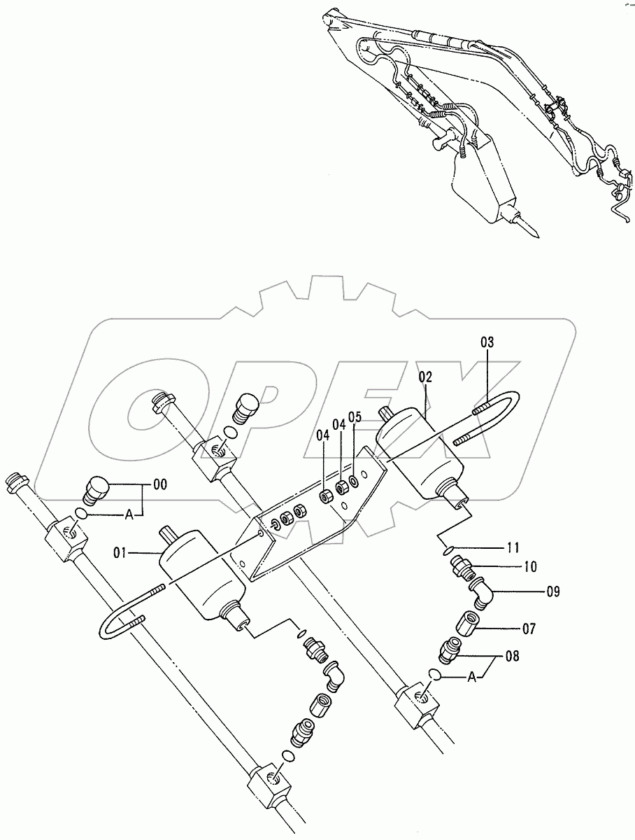  PIPINGS FOR NPK BREAKER