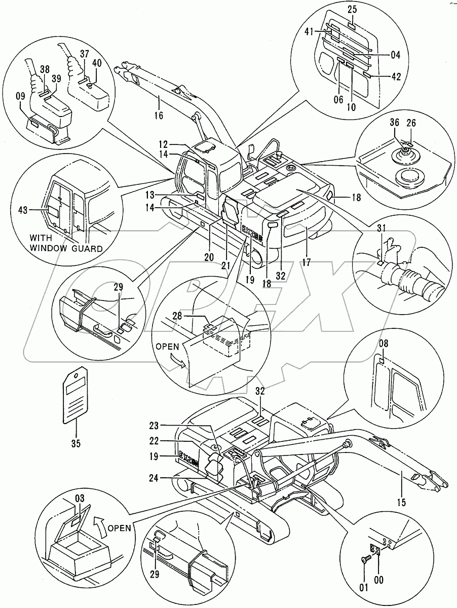  NAME-PLATE (ENGLISH) <USA>