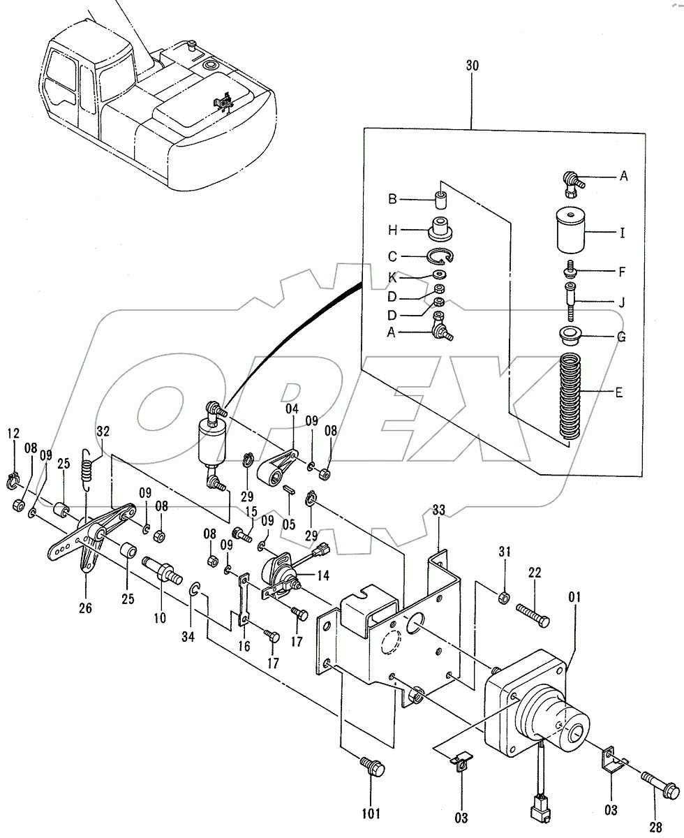  ENGINE CONTROL MOTOR