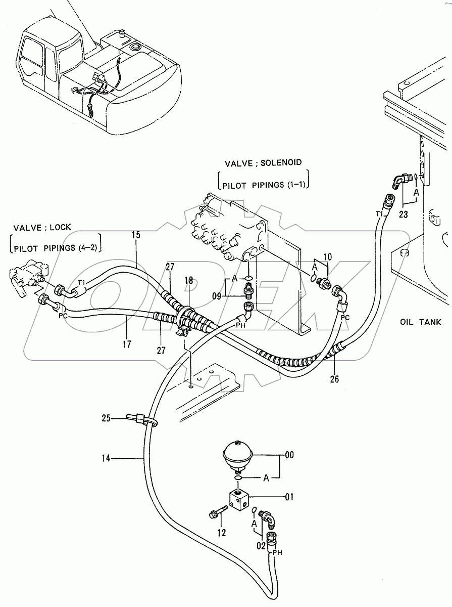  PILOT PIPINGS (1-2) <STD>