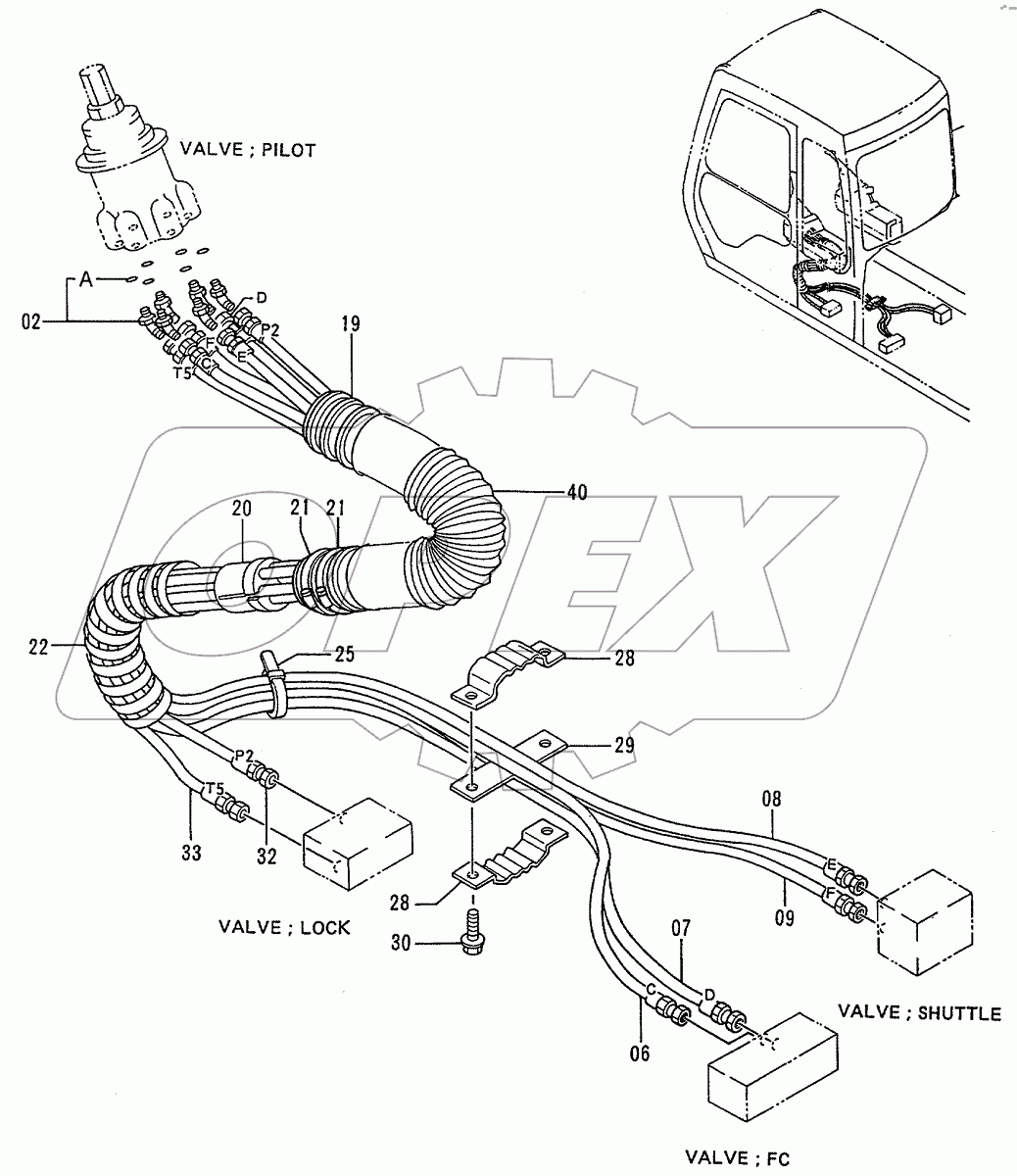  PILOT PIPINGS (5-1) <STD>