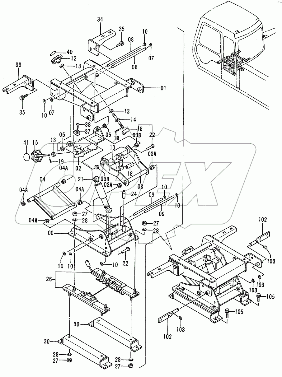  SEAT SUSPENSION <STD>