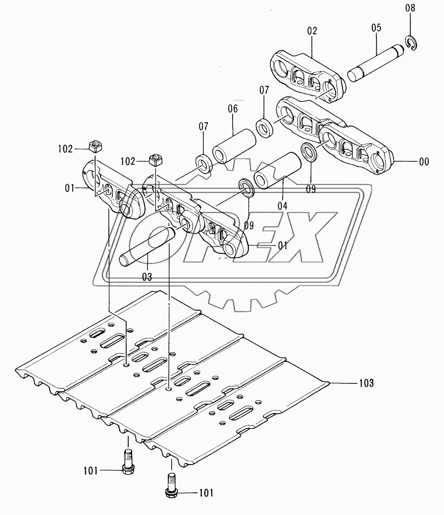 TRACK-LINK 800G (LC TRACK)