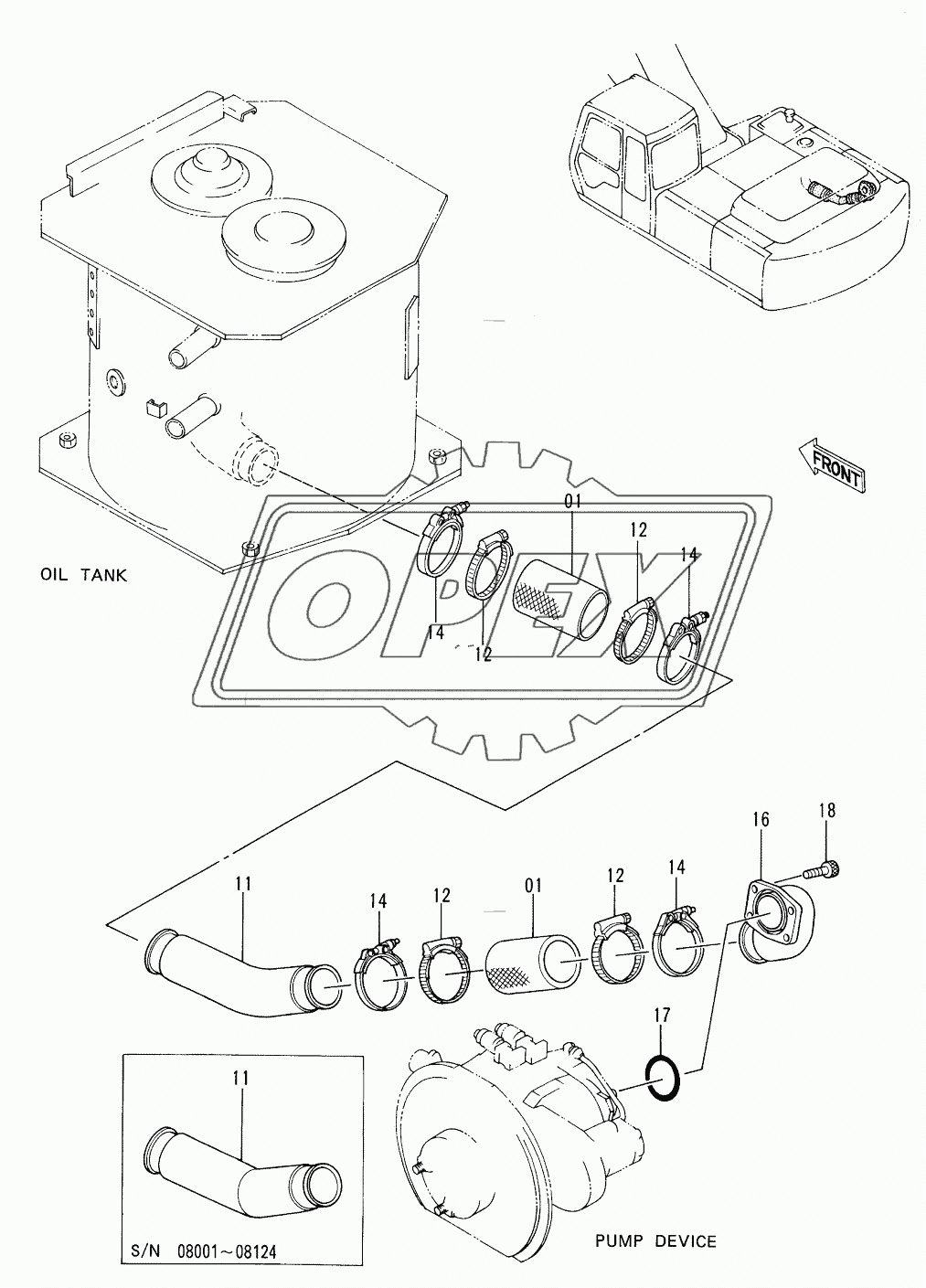 OIL COOLER PIPINGS (2)