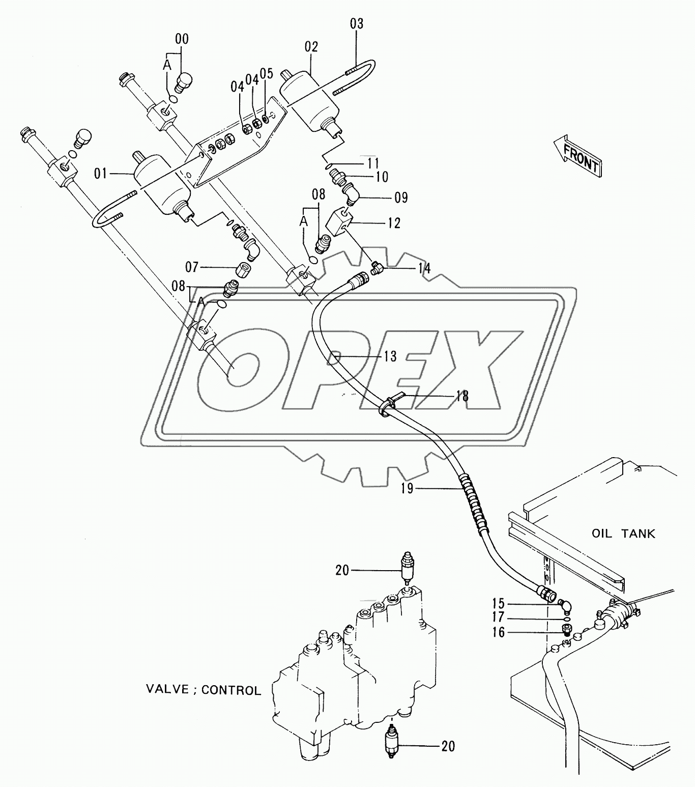 PIPINGS FOR NPK BREAKER & CRUSHER