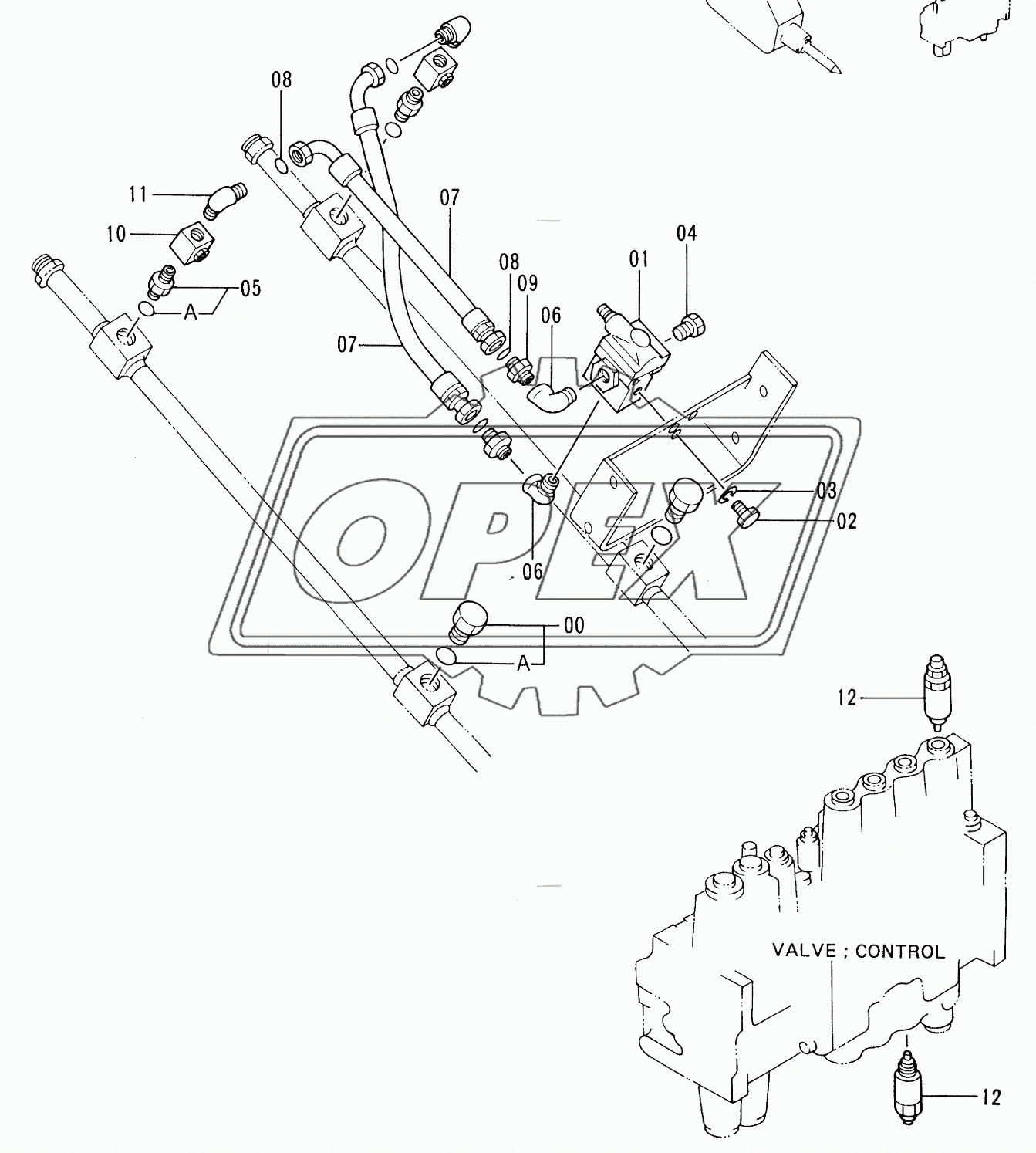 PIPINGS FOR OKADA/FURUKAWA BREAKER & CRUSHER