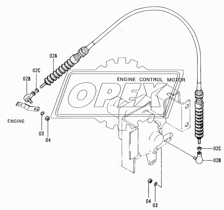 ENGINE CONTROL CABLE