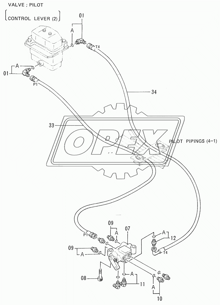 PILOT PIPINGS (4-2) <STD>